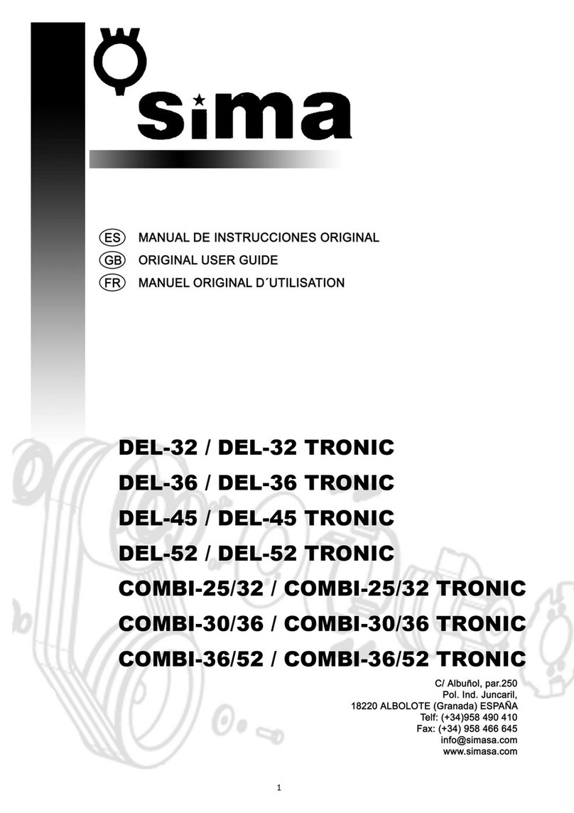 Sima DEL-32 Manuel utilisateur