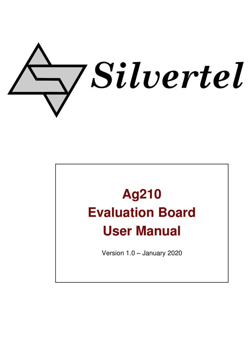 Silvertel Ag210 Manuel utilisateur