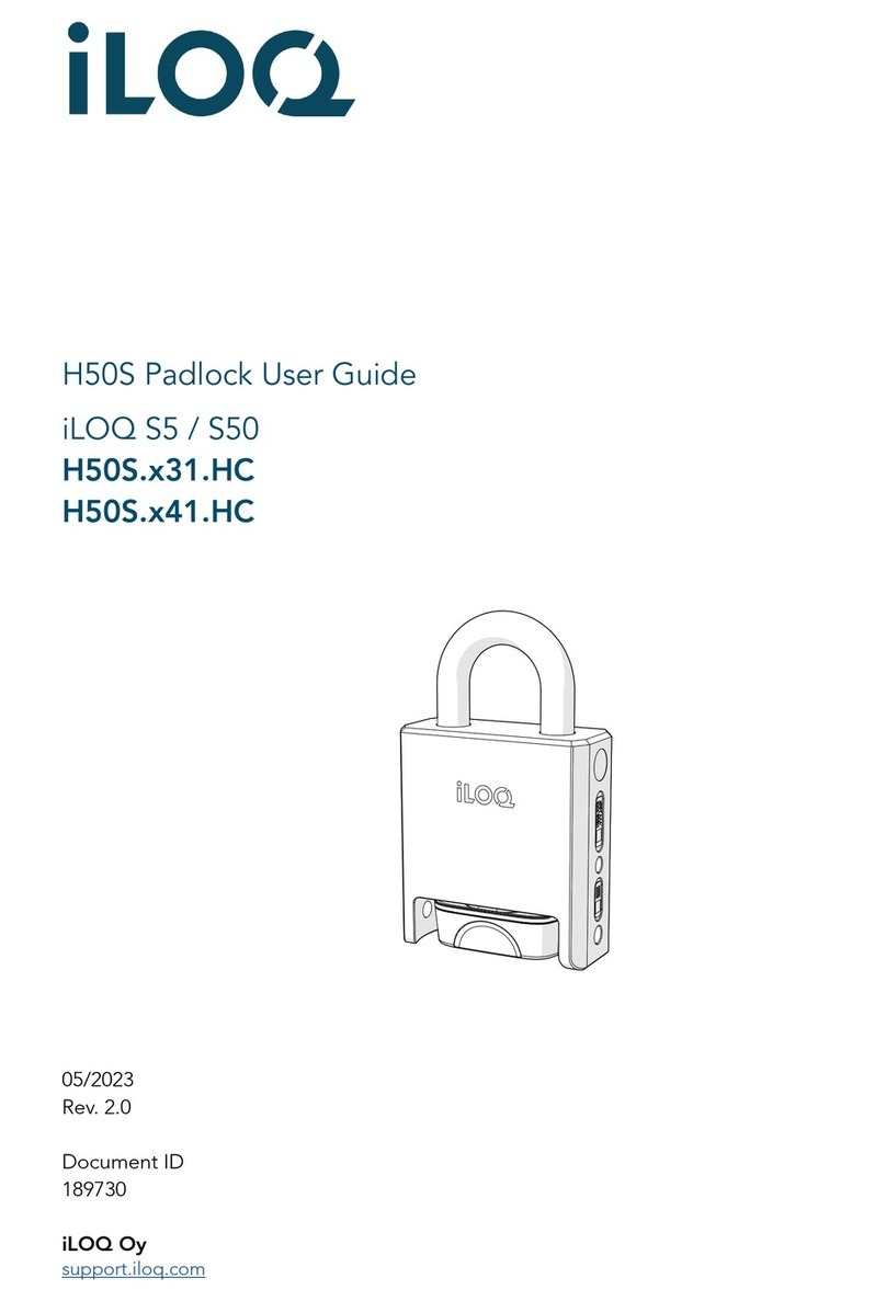 iLoq S5 Manuel utilisateur iLoq S5 Manuel utilisateur