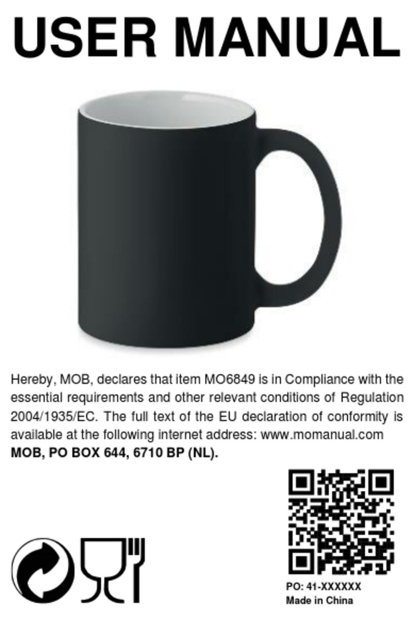 MOB MO6849 Manuel utilisateur MOB MO6849 Manuel utilisateur