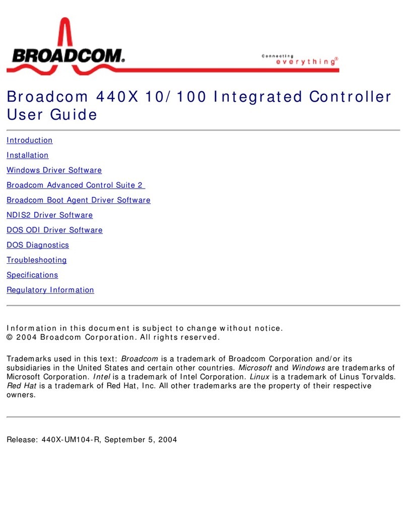 Broadcom 440X Manuel utilisateur