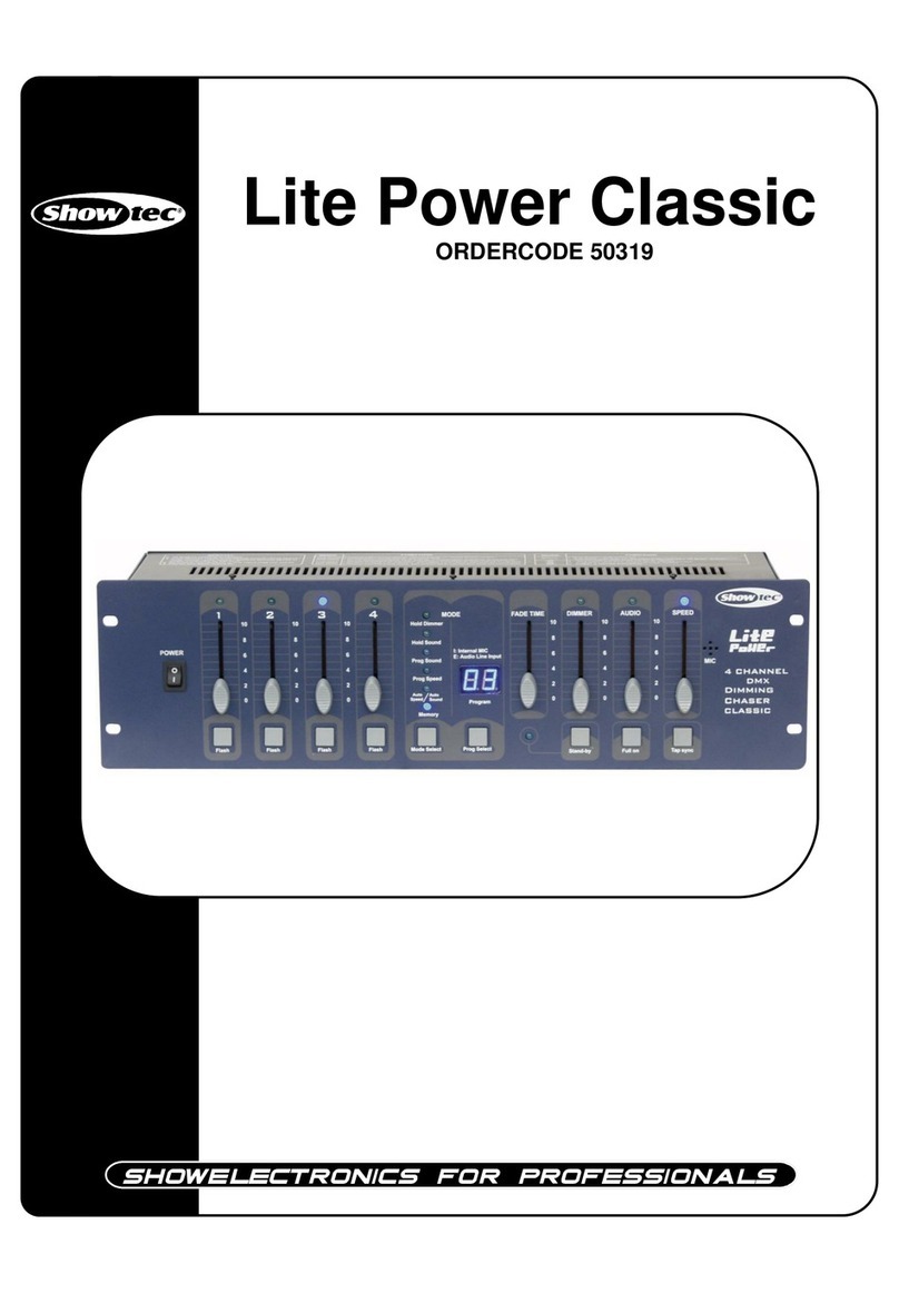 Show Tec Lite Power Classic Manuel utilisateur