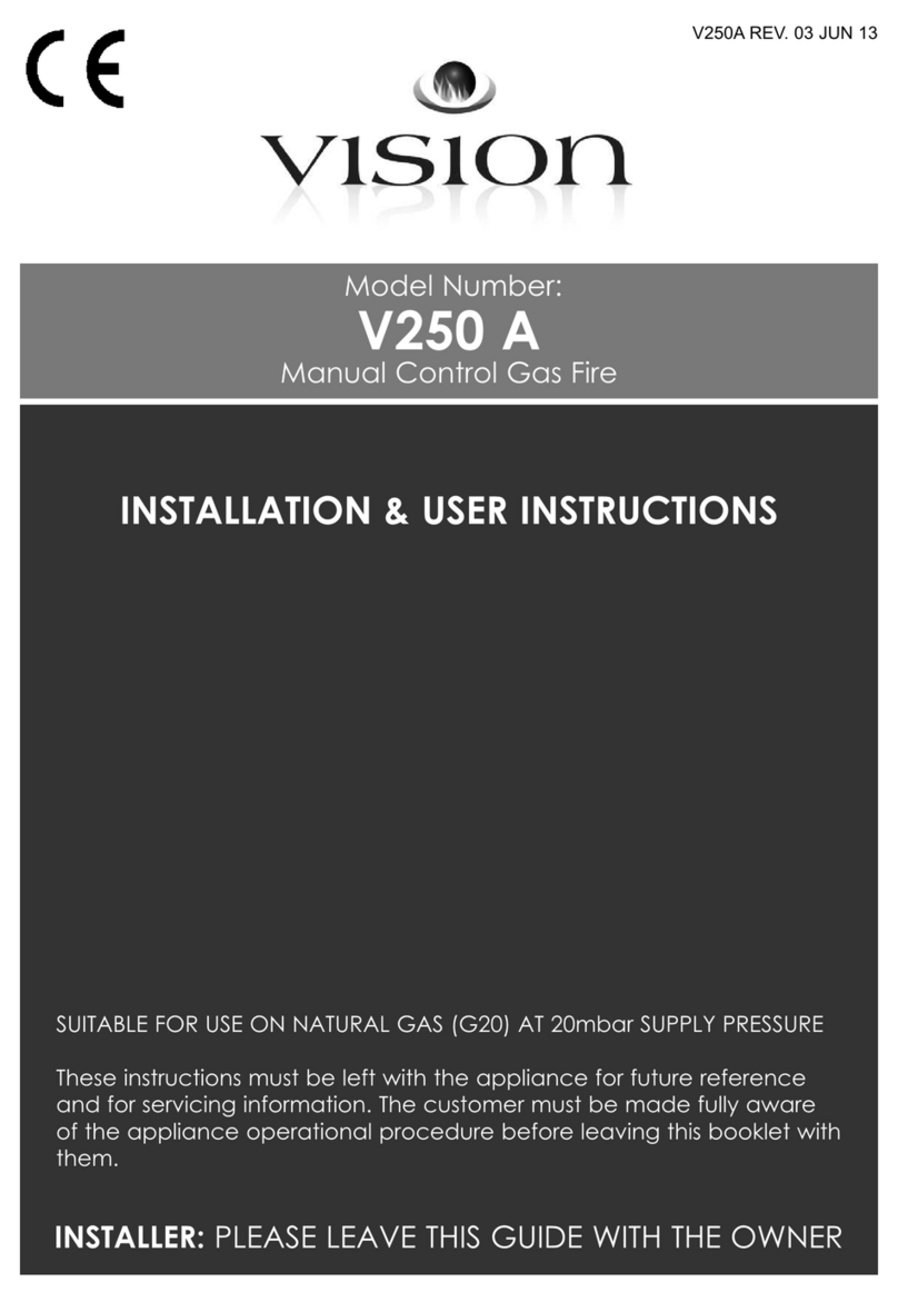 Vision V250 A Instructions de montage