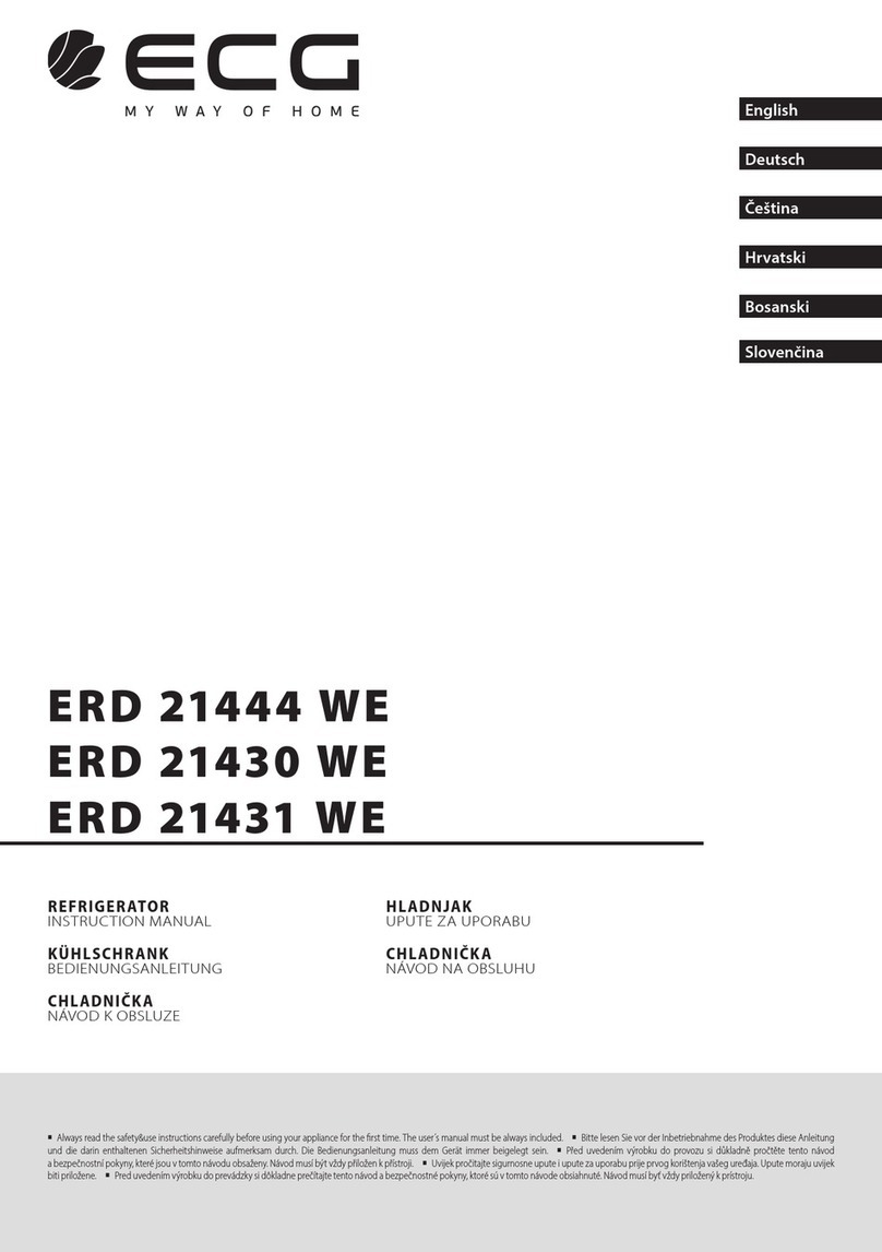 ECG ERD 21444 WE Manuel utilisateur