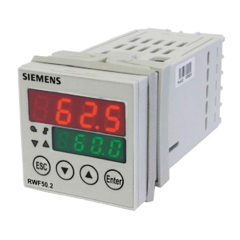 Siemens RWF50.3 Manuel utilisateur