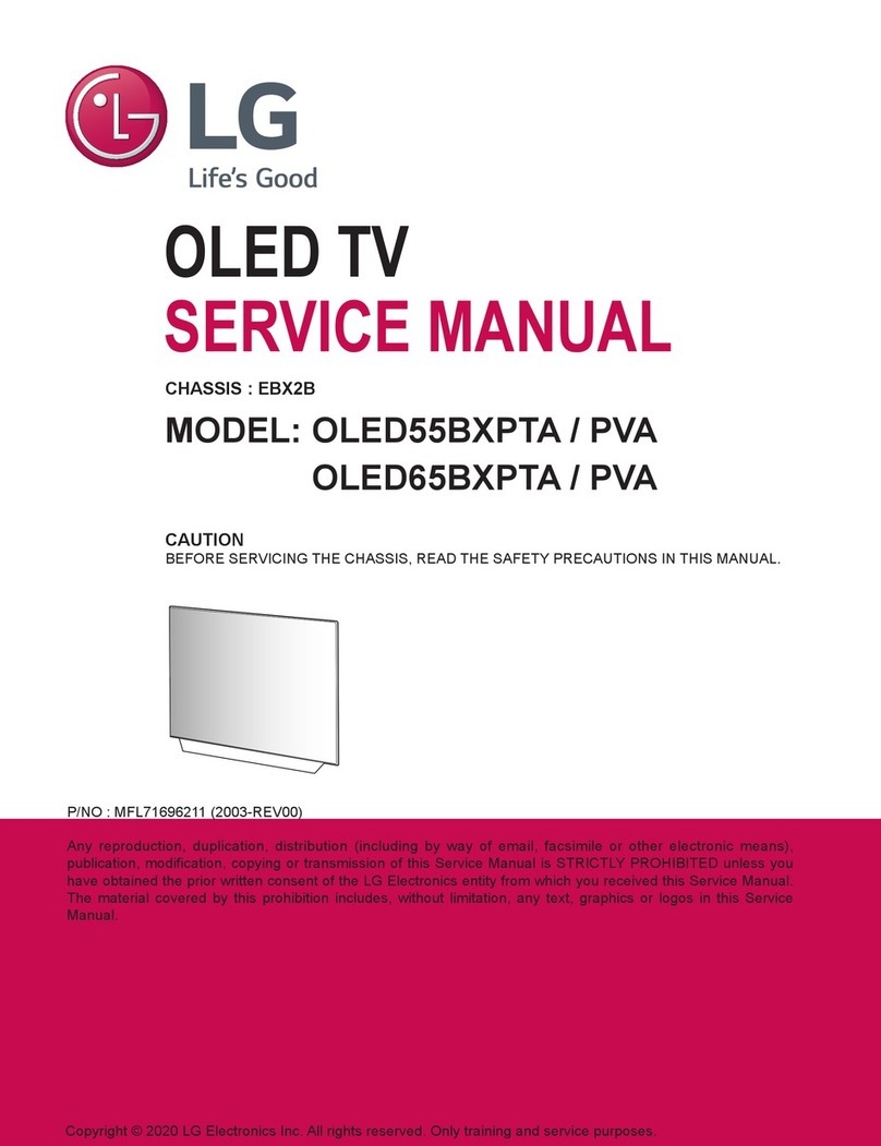 LG OLED55BXPTA Manuel utilisateur