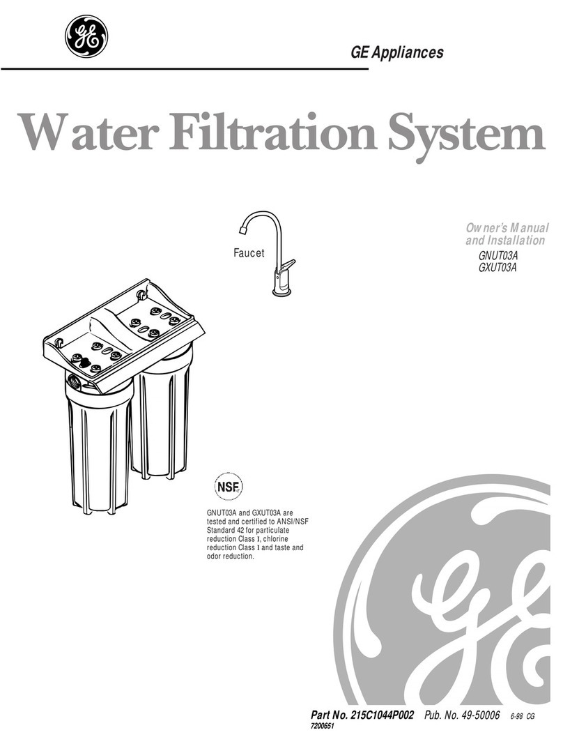 GE GNUT03A Manuel utilisateur