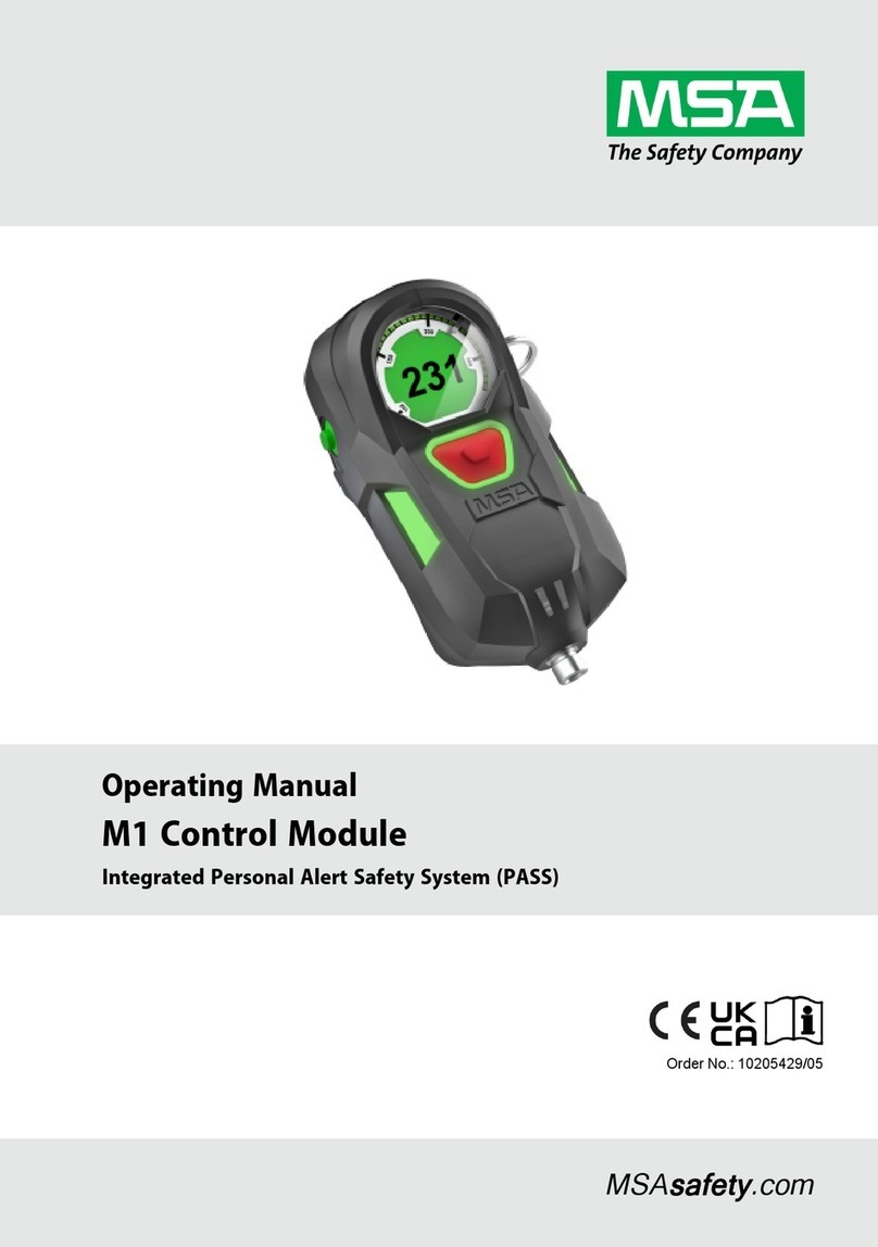 MSA M1 Manuel utilisateur