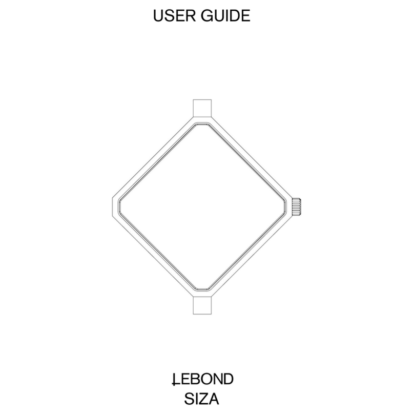 LEBOND SIZA Manuel utilisateur