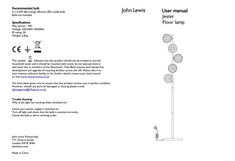 John Lewis Jester Manuel utilisateur