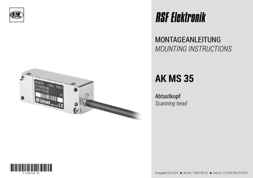 RSF Elektronik AK MS 35 Manuel utilisateur