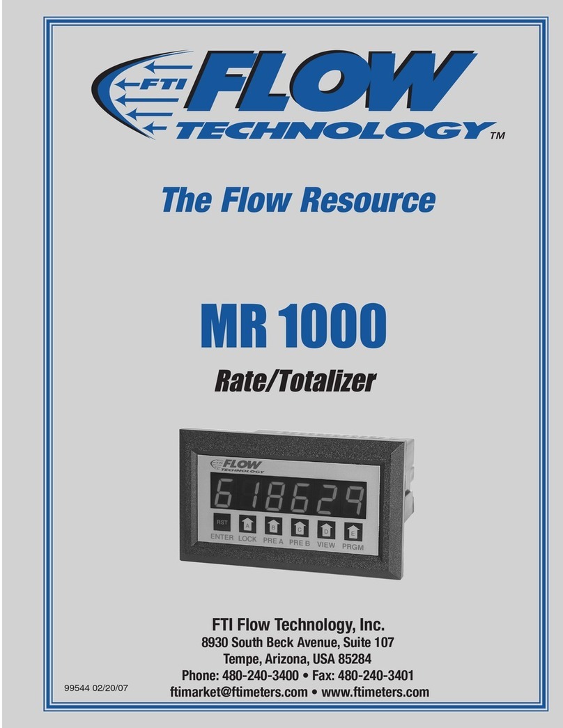 FTI MR 1000 Manuel utilisateur