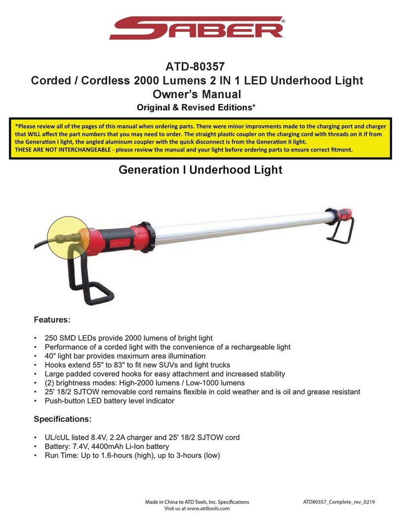 Saber Compact ATD-80357 Manuel utilisateur