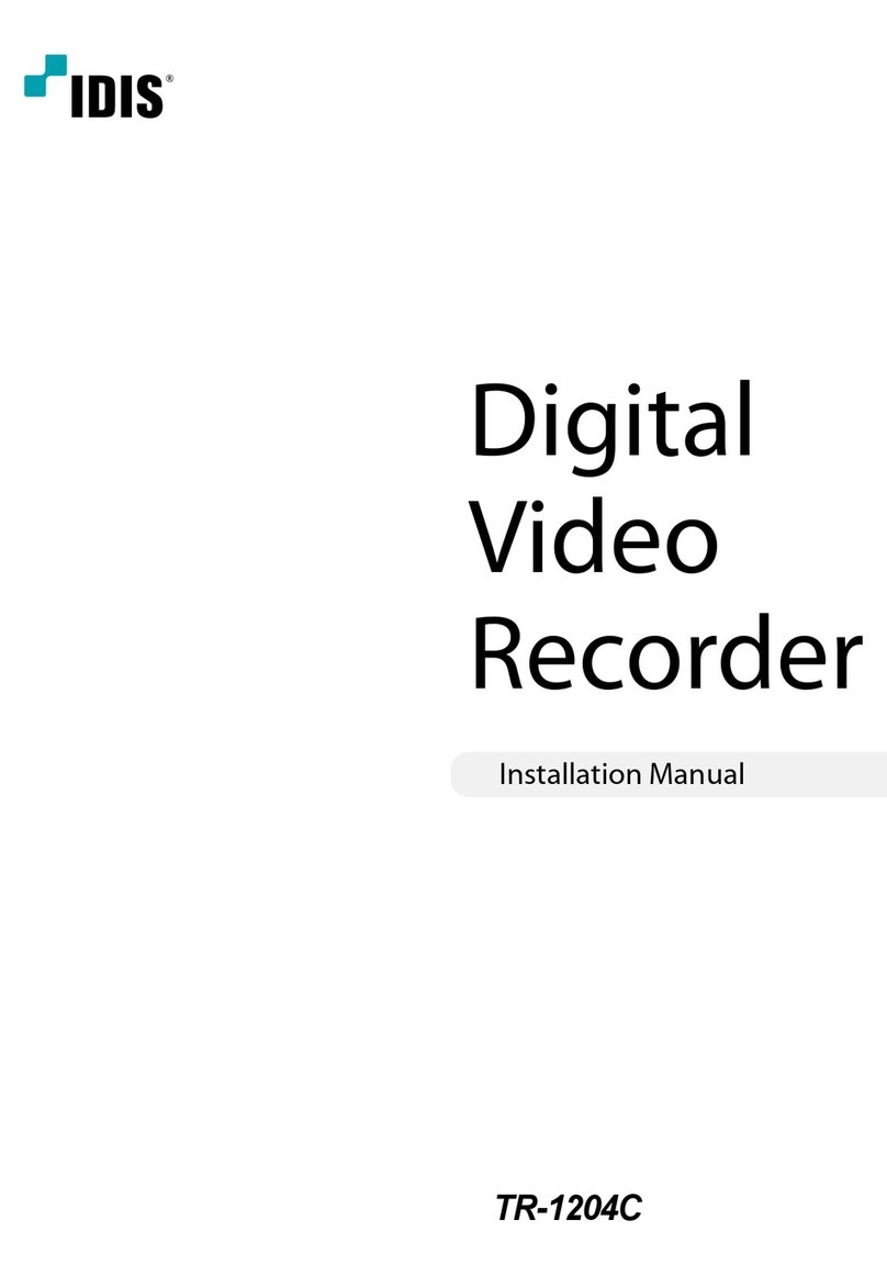 Idis TR-1204C Manuel utilisateur