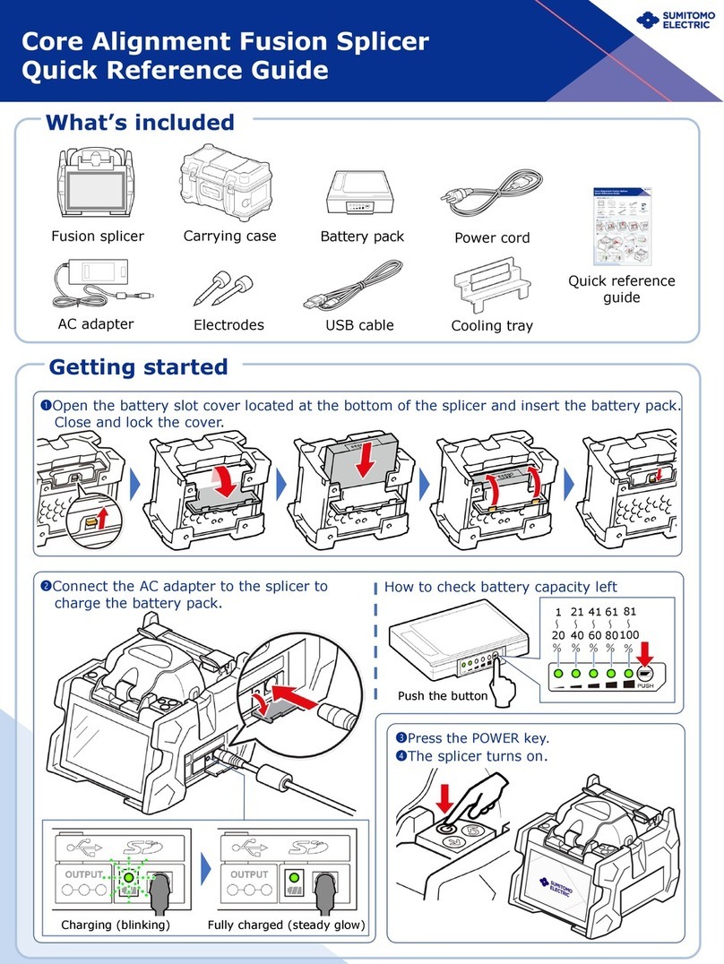 Sumitomo Z2C Manuel utilisateur