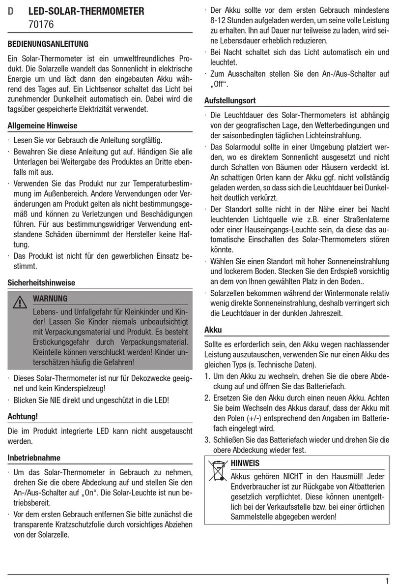 Haushalt International 70176 Manuel utilisateur Haushalt International 70176 Manuel utilisateur