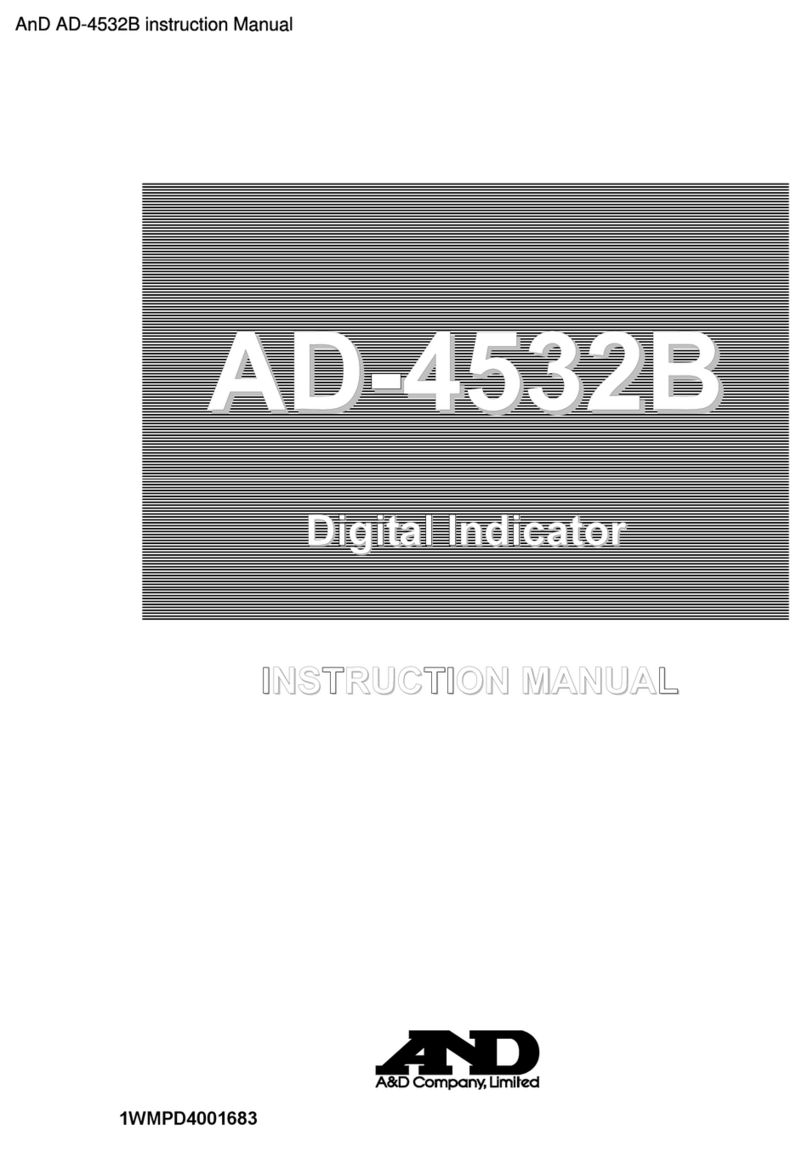 AND AD-4532B Manuel utilisateur