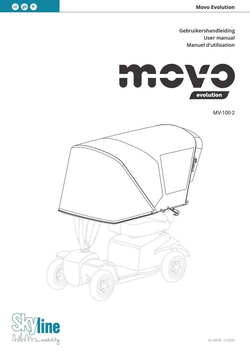 SkyLine Movo Evolution Manuel utilisateur