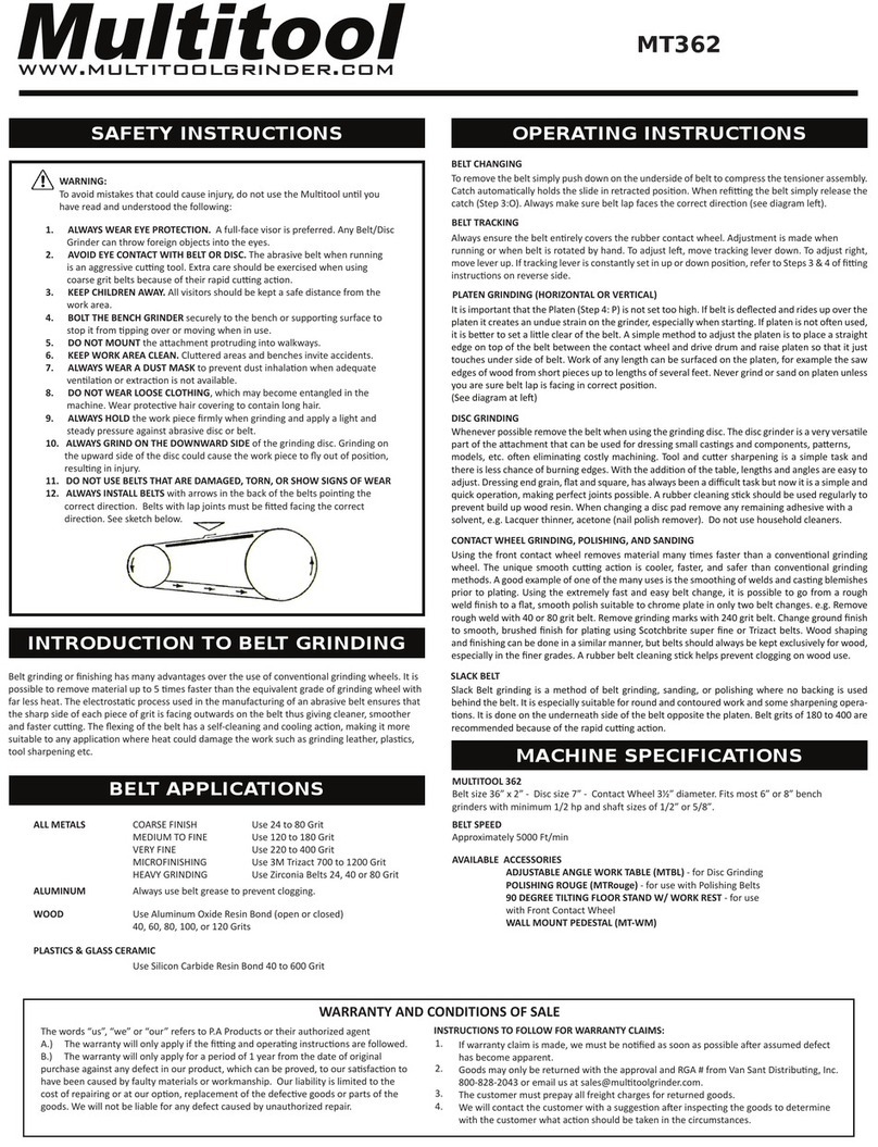 Multitool MT362 Manuel utilisateur