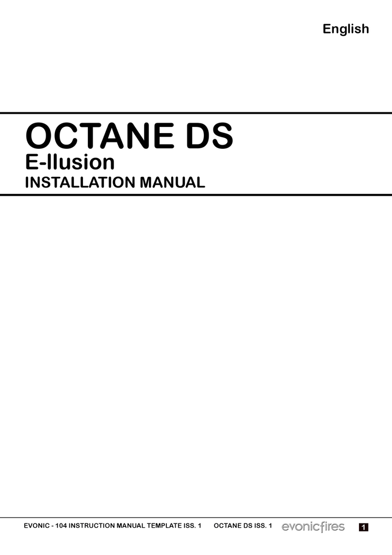 Evonicfires OCTANE DS Manuel utilisateur Evonicfires OCTANE DS Manuel utilisateur