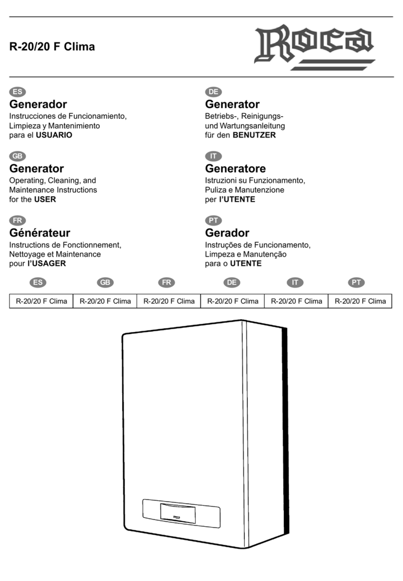 Roca R-20 Manuel utilisateur