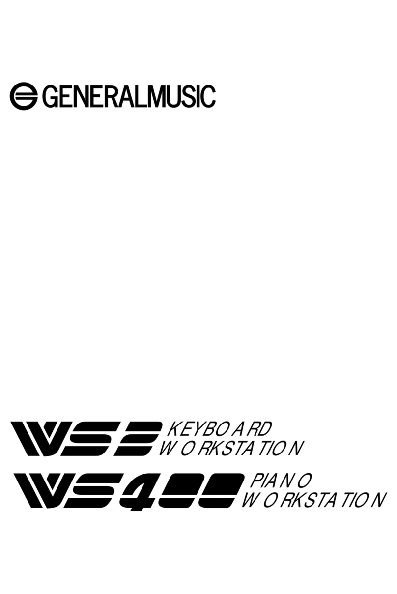 Generalmusic WS 2 Manuel utilisateur