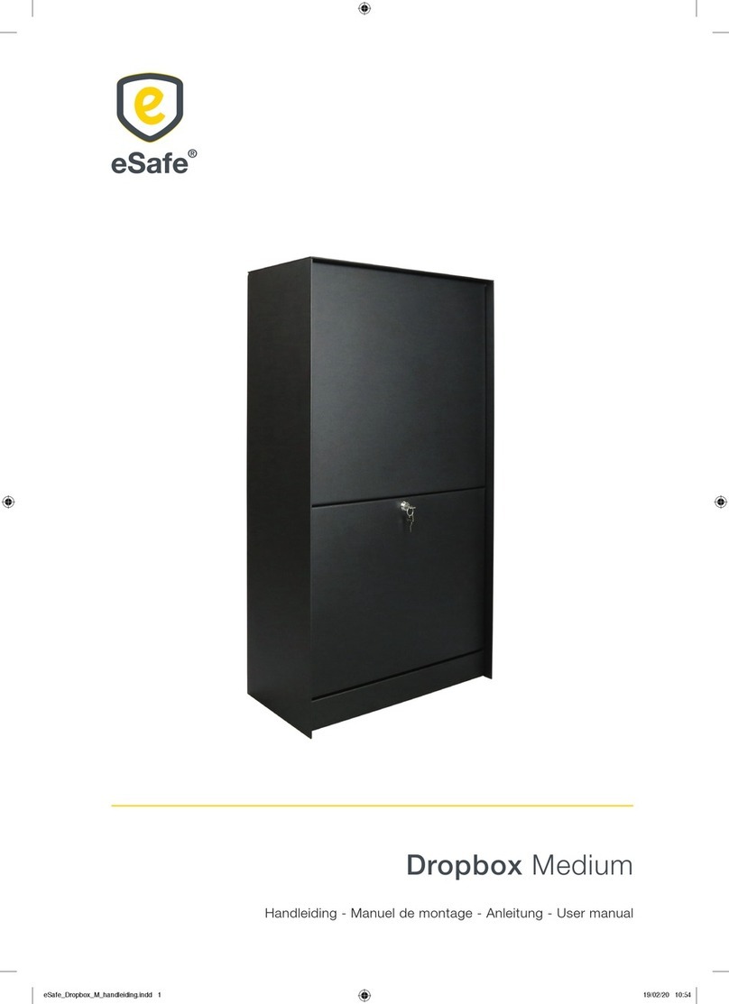 eSafe Dropbox Medium Manuel utilisateur