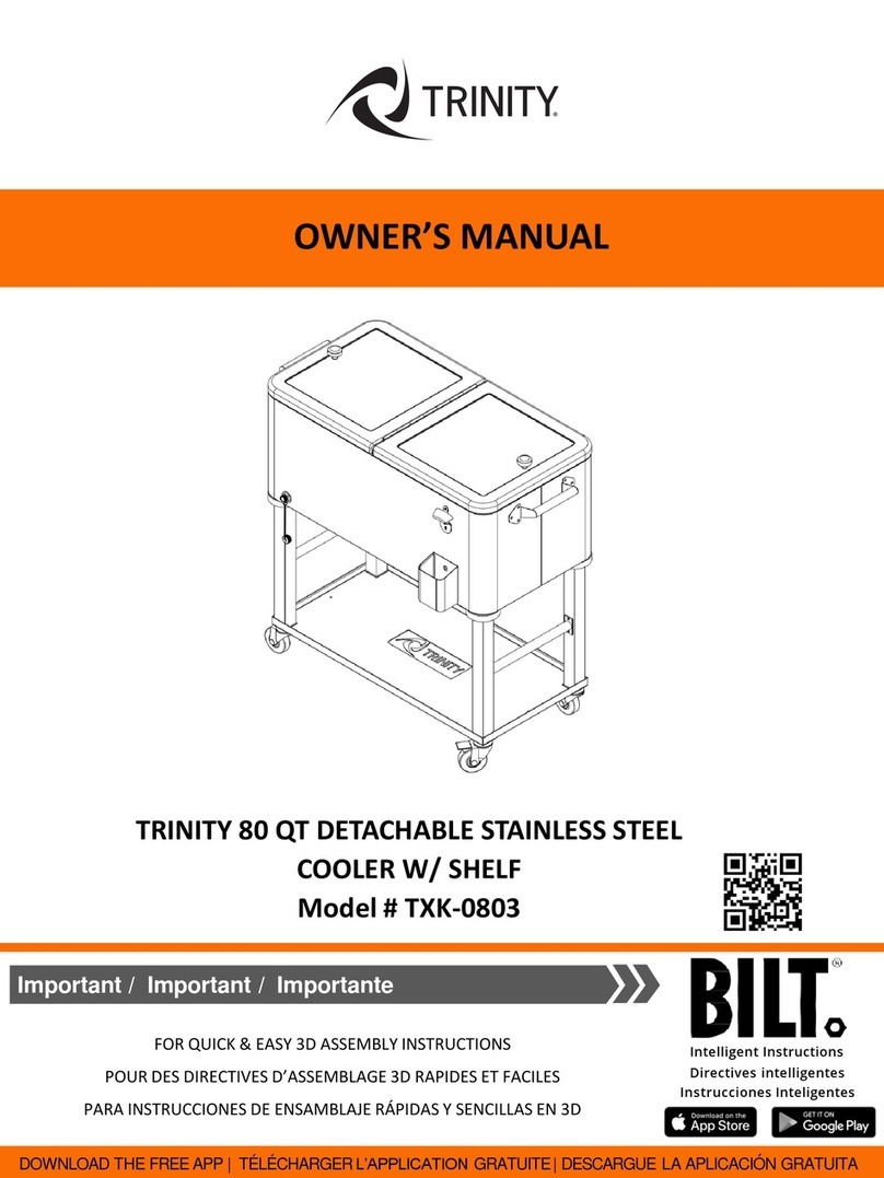 Trinity TXK-0803 Manuel utilisateur