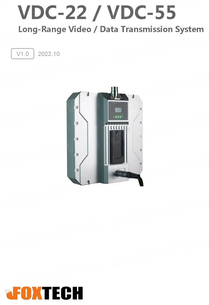 Foxtech VDC-22 Manuel utilisateur