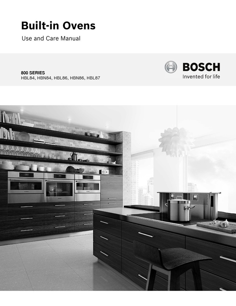 Bosch HBL86 Manuel utilisateur