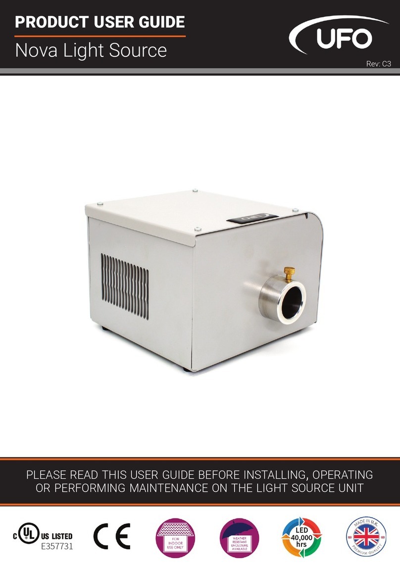 UFO Nova Light Source Fiche technique