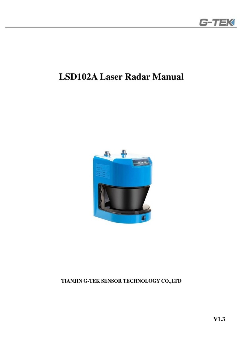 G-Tek LSD102A Manuel utilisateur