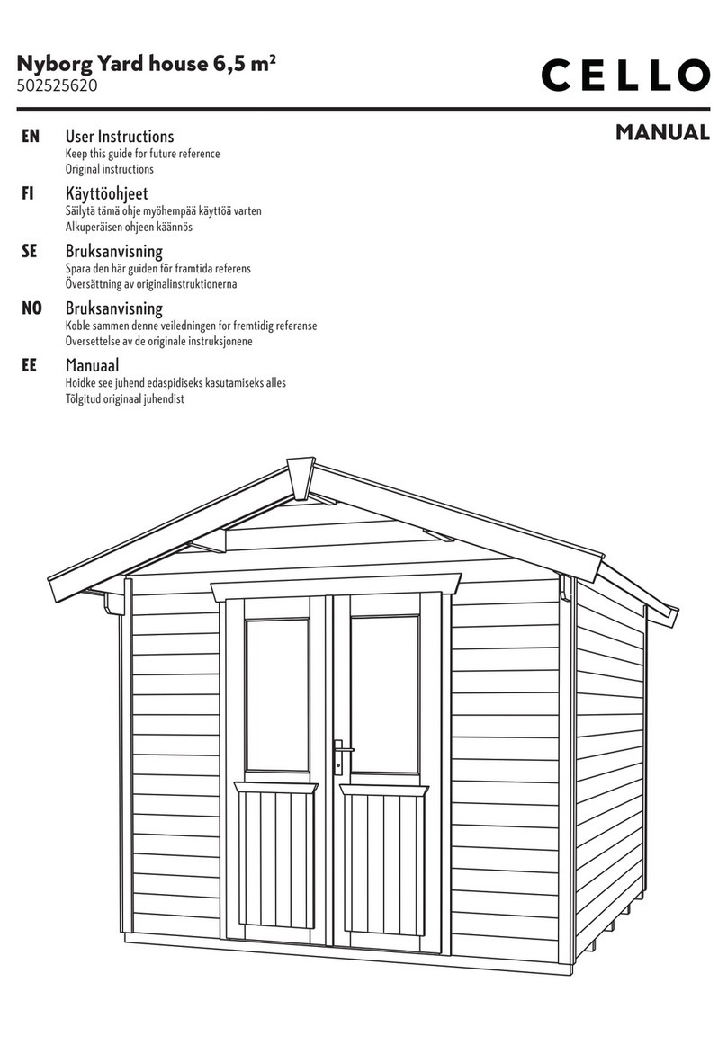 Cello Nyborg Manuel utilisateur