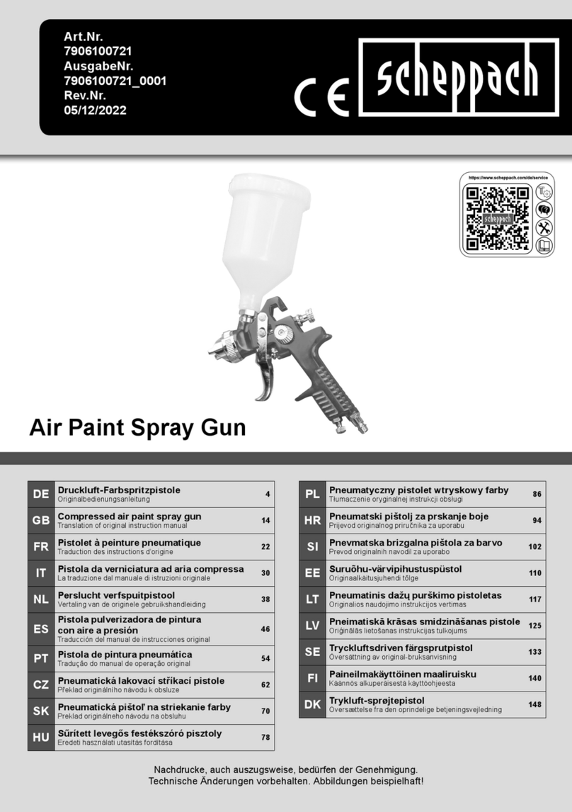 Scheppach 7906100721 Manuel utilisateur