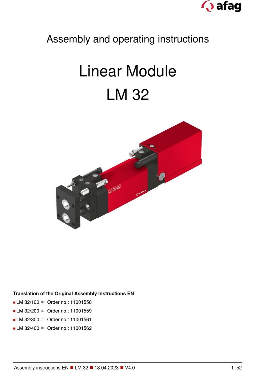 Afag LM 32 Manuel utilisateur
