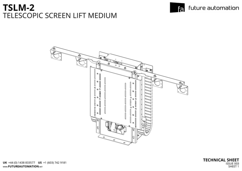 Future Automation TSLM-2 Mode d’emploi Future Automation TSLM-2 Mode d’emploi