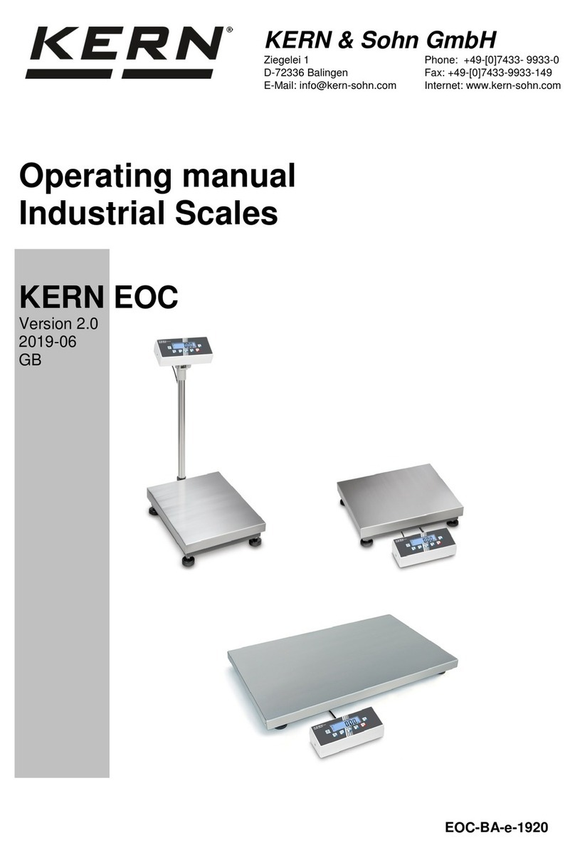 KERN EOC Manuel utilisateur