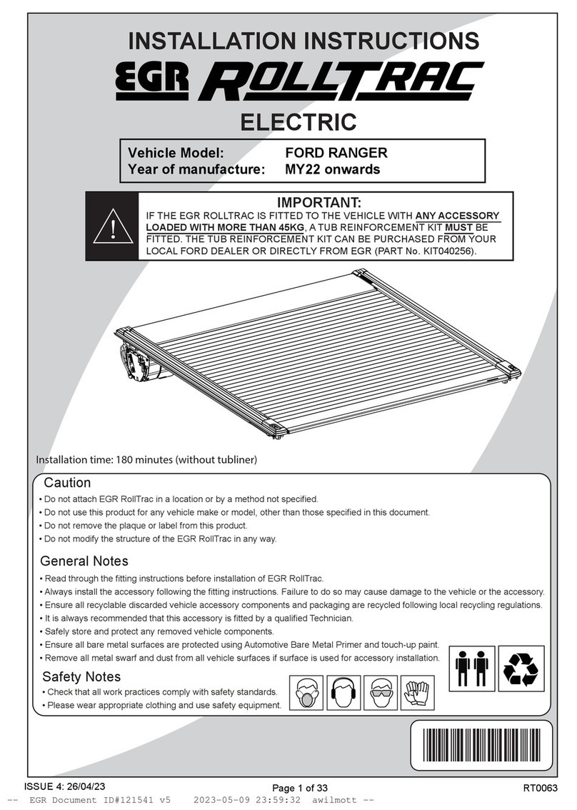 EGR RollTrac Manuel utilisateur EGR RollTrac Manuel utilisateur
