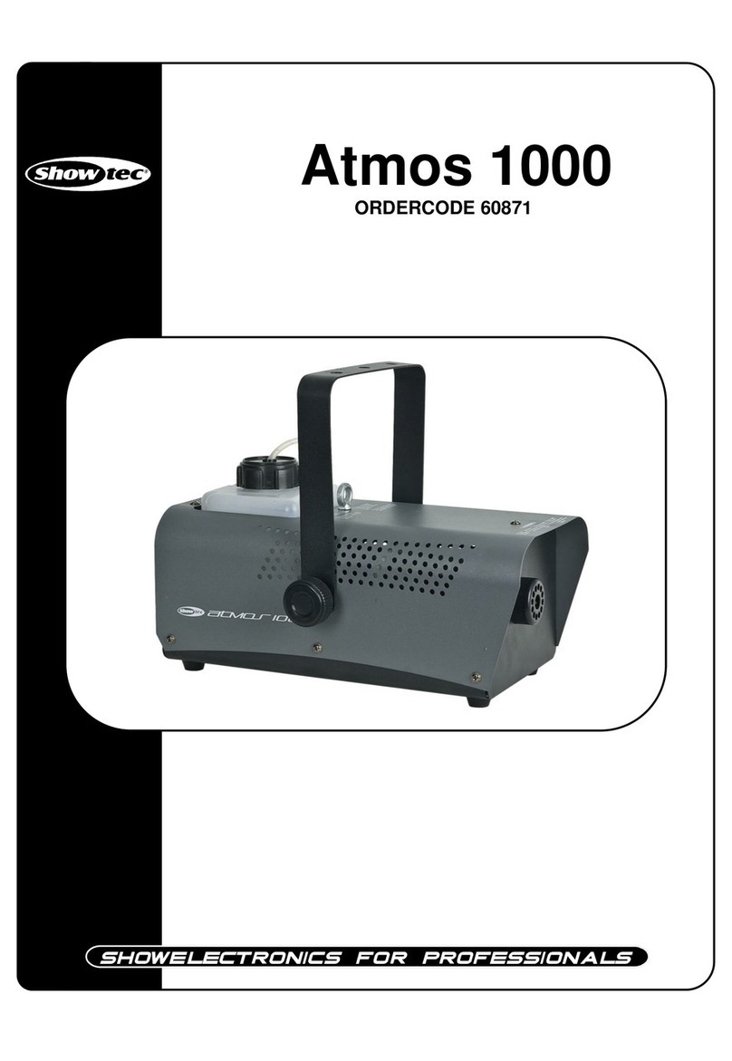 Show Tec Atmos 1000 Manuel utilisateur