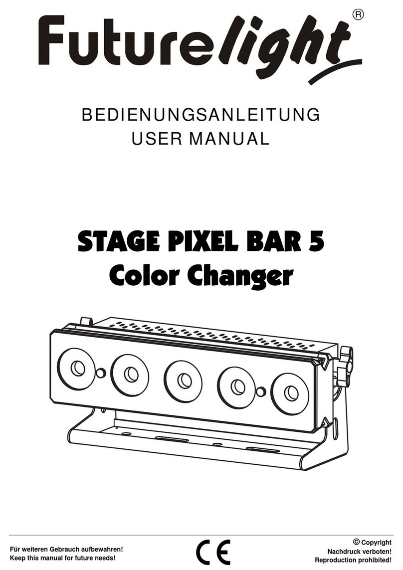 Future light STAGE PIXEL BAR 5 Manuel utilisateur