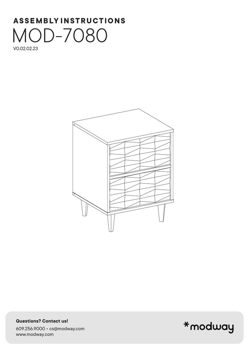 modway MOD-7080 Manuel utilisateur modway MOD-7080 Manuel utilisateur
