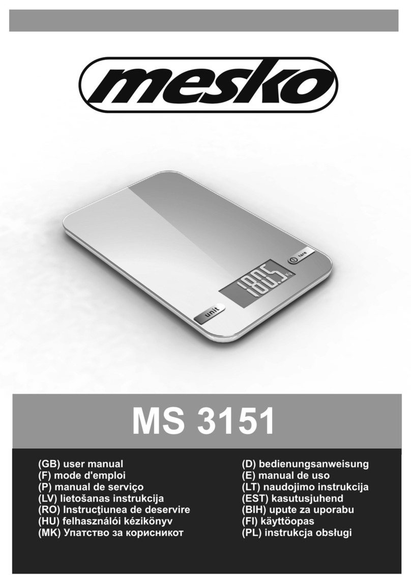 Mesko MS 3151 Manuel utilisateur