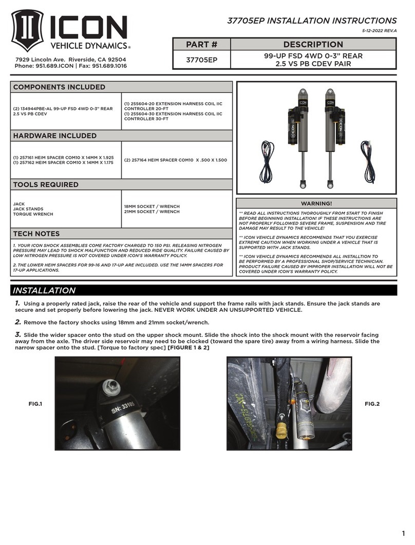 ICON 37705EP Manuel utilisateur