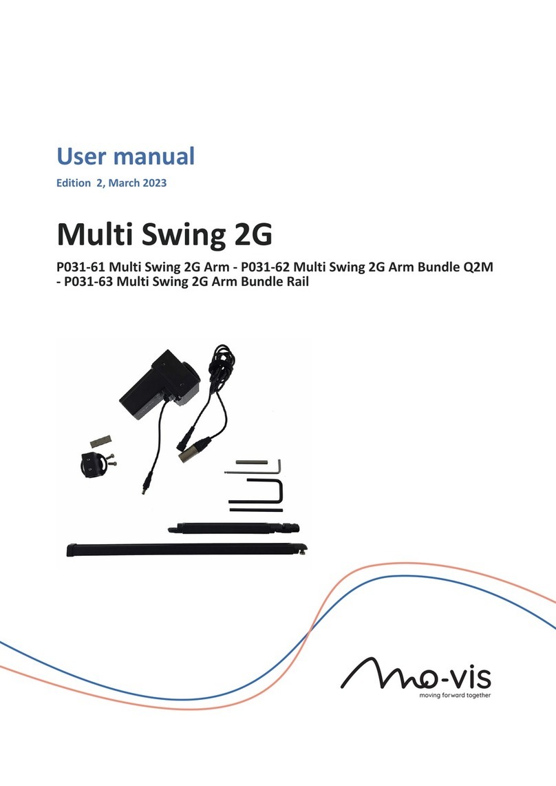 Mo-vis Multi Swing 2G Arm Manuel utilisateur