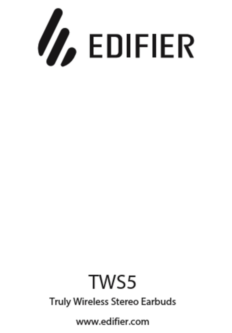 EDIFIER TWS5 Manuel utilisateur