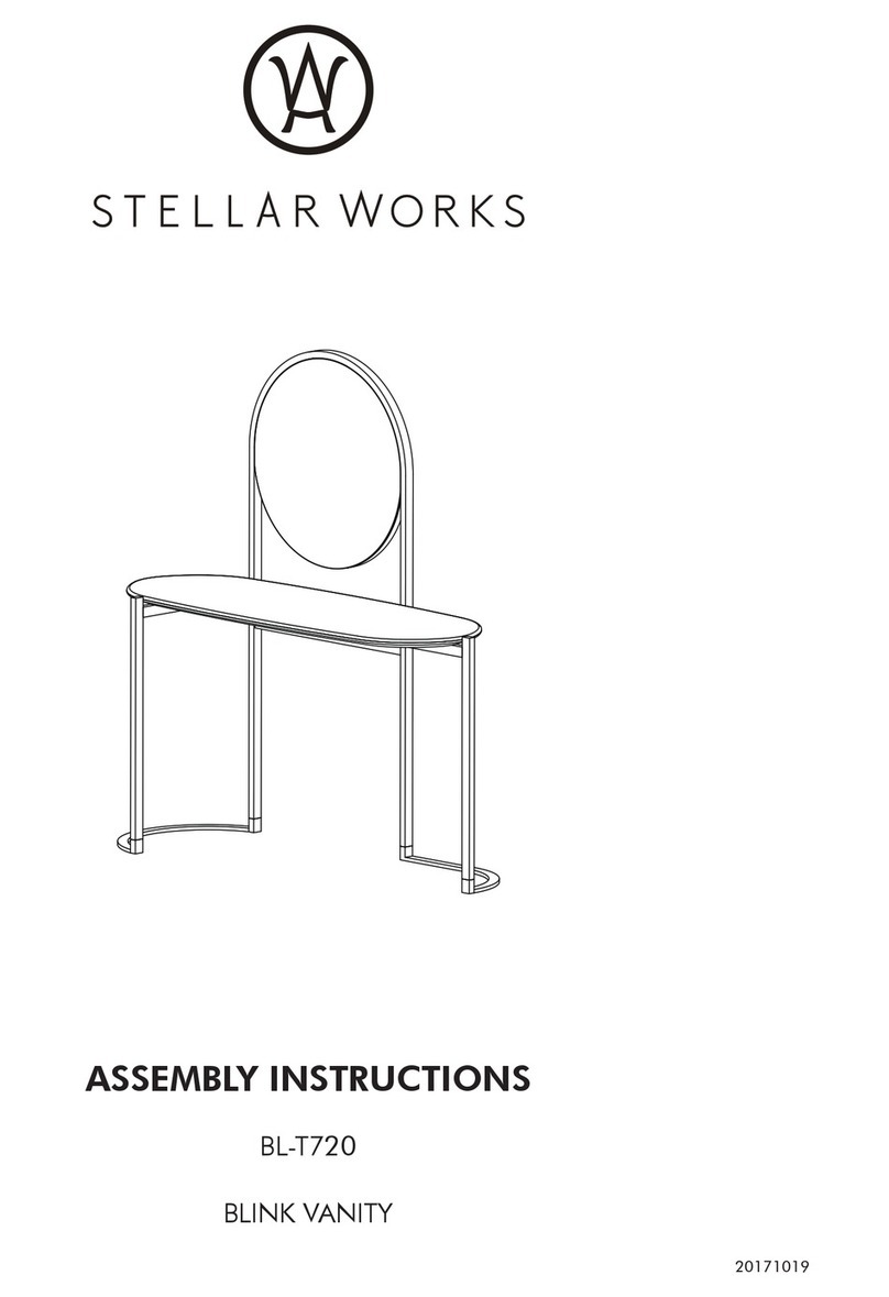 Stellar Works BL-T720 Manuel utilisateur Stellar Works BL-T720 Manuel utilisateur