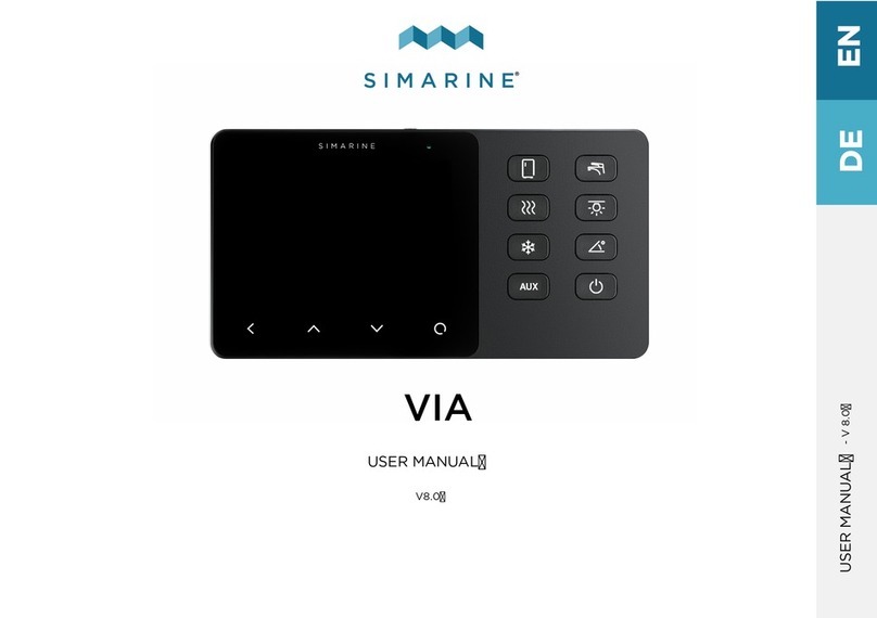 SIMARINE VIA Manuel utilisateur