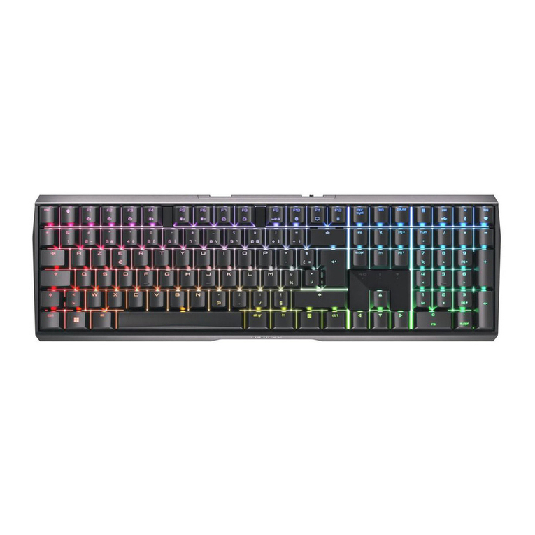 Cherry MX 3.0S Wireless Manuel utilisateur