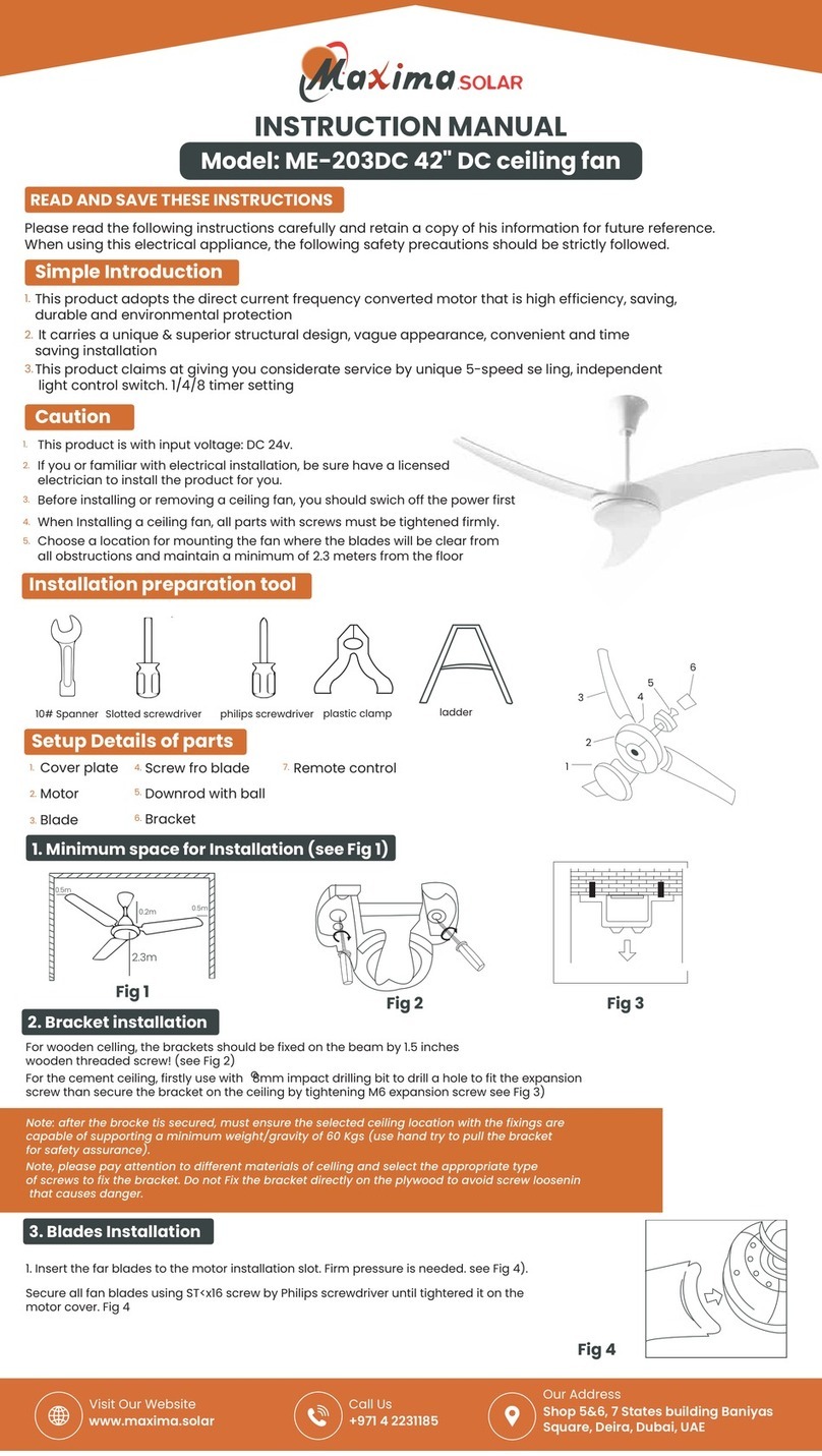 Maxima SOLAR ME-203DC Manuel utilisateur Maxima SOLAR ME-203DC Manuel utilisateur