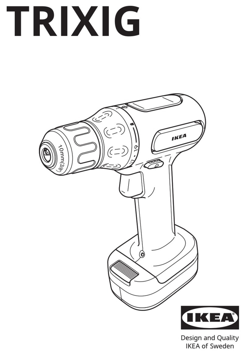 IKEA TRIXIG Manuel utilisateur